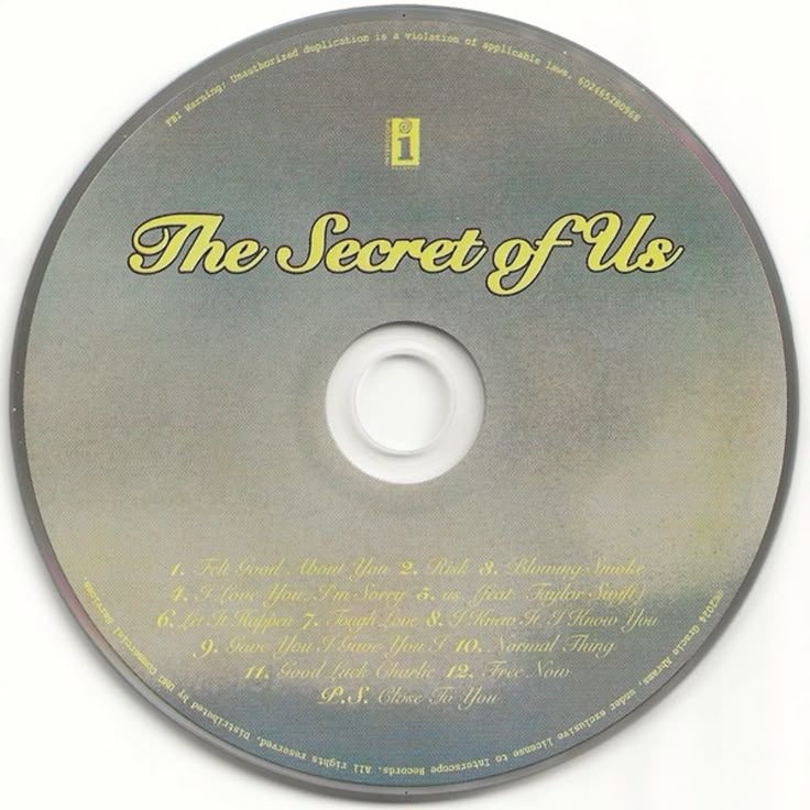 The Secret of Us (Standard) CD