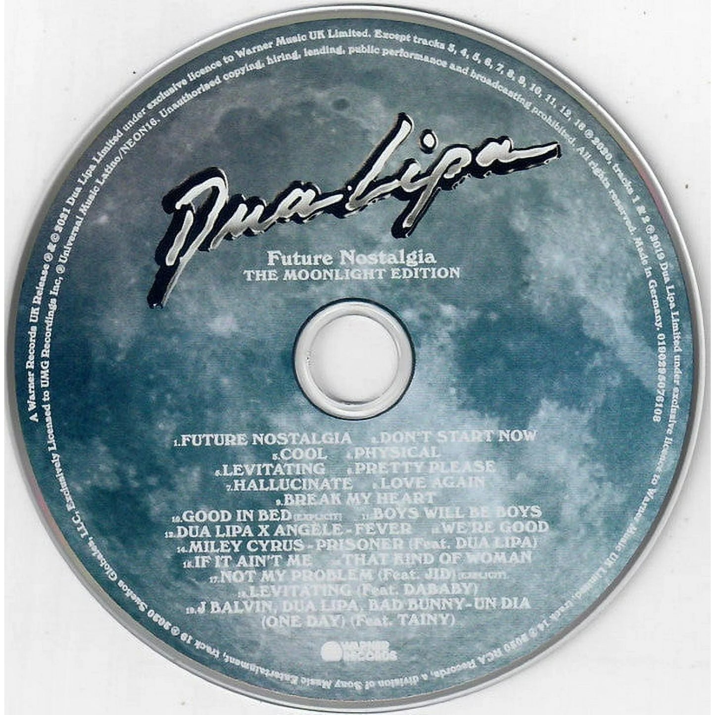 Dua Lipa - Future Nostalgia (Moonlight Edition CD)