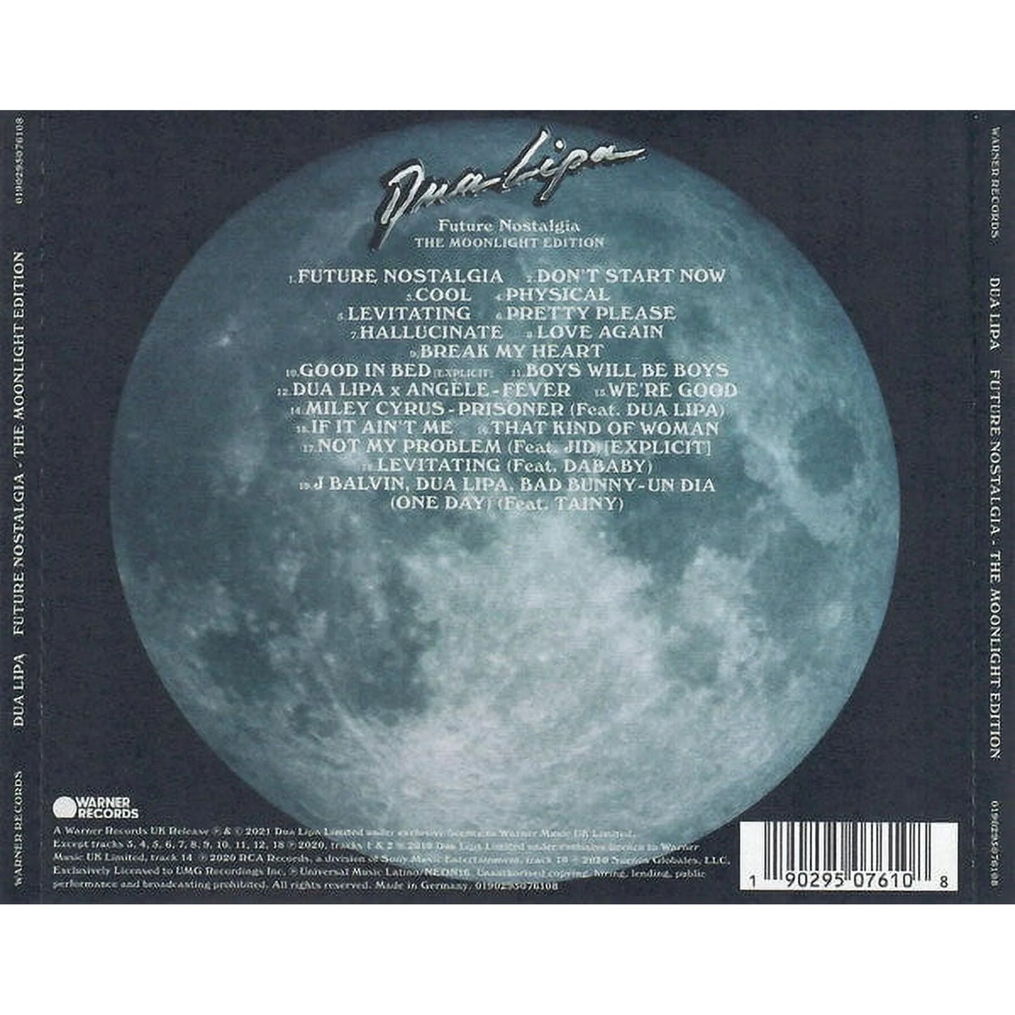 Dua Lipa - Future Nostalgia (Moonlight Edition CD)