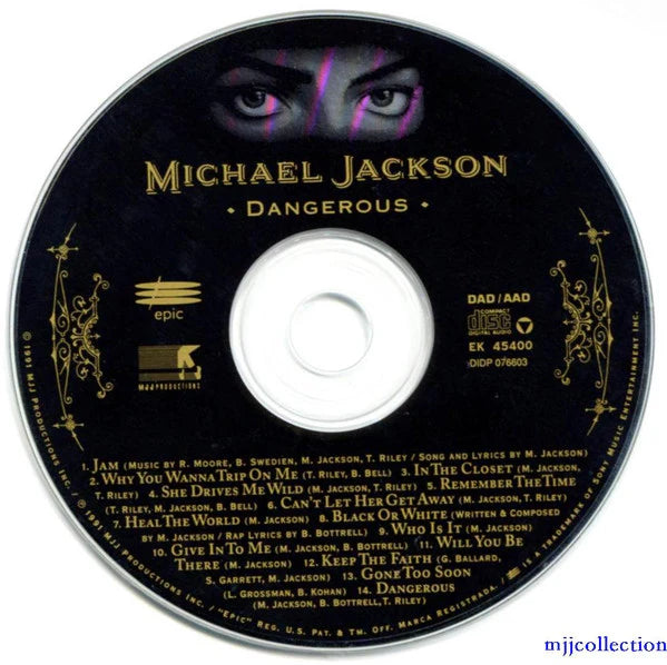 Michael Jackson – Dangerous (CD)