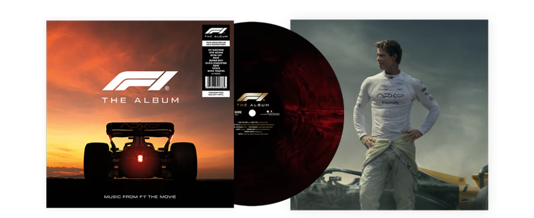 F1 The Album (Various Artists) - Midnight Red Galaxy Vinyl