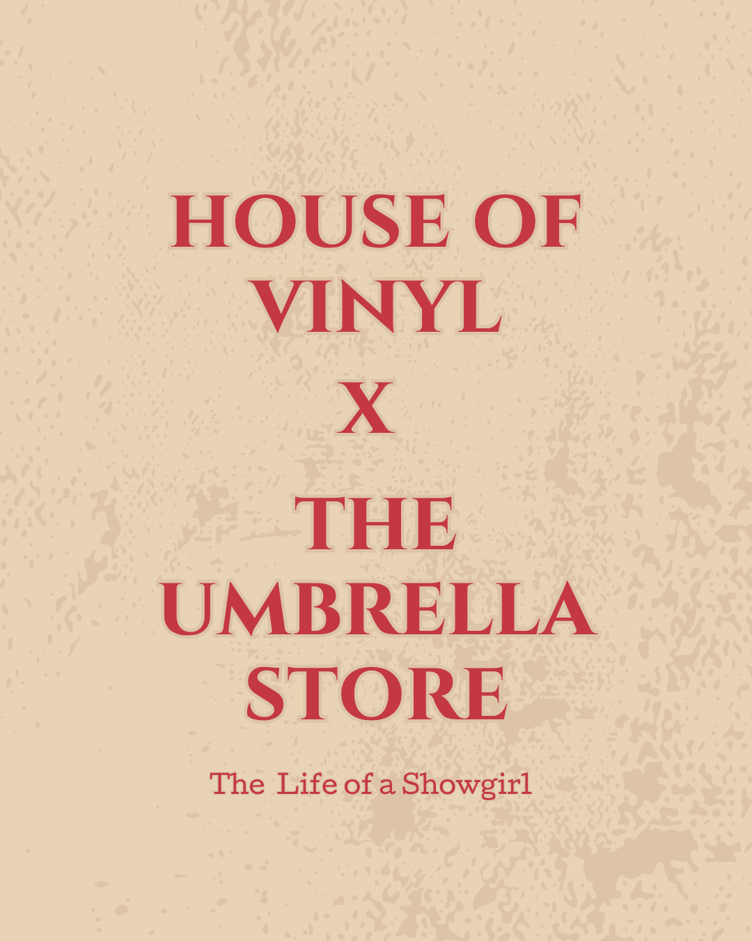 House of Vinyl x The Umbrella Store