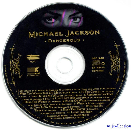 Michael Jackson – Dangerous (CD)